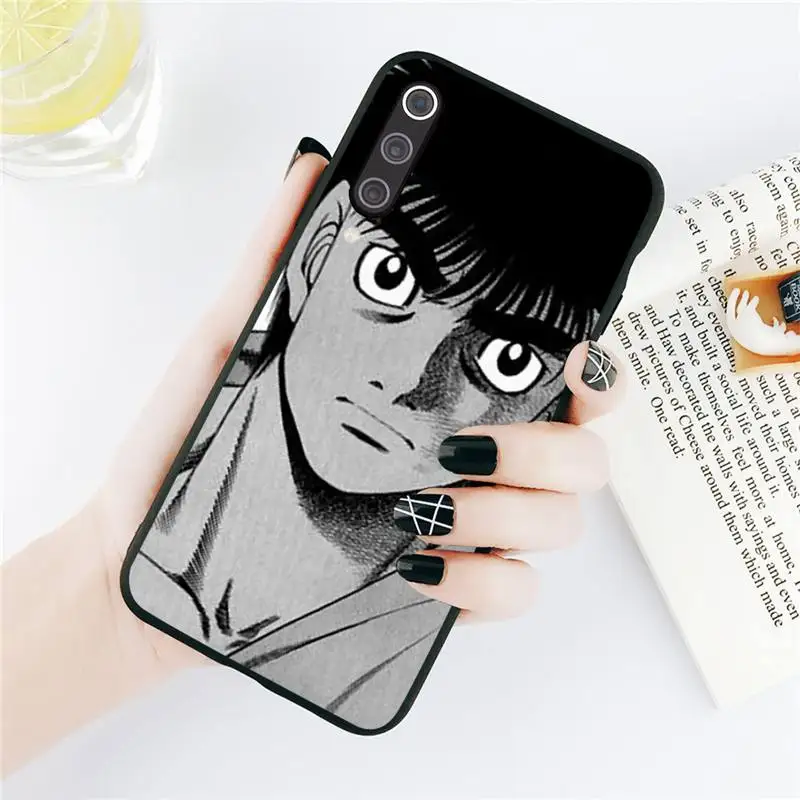 

Hajime no ippo anime manga Phone Cases For Xiaomi Redmi note 7 8 9 t k30 max3 9 s 10 pro lite Luxury brand shell funda coque