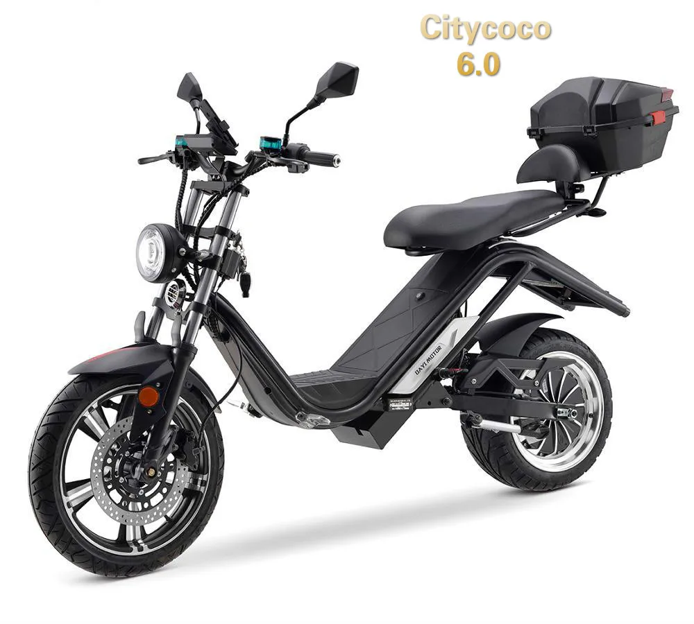 Günstig 【 K1-030 】E-thor 6,0 Citycoco Elektrische Motorrad Roller Abnehmbare Batterie Elektrische Fahrzeug Road Gesetz EWG/COC 60V 38AH 4000W