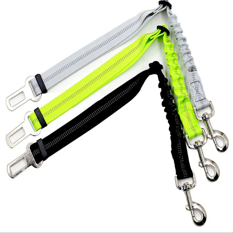 Эластичный нейлоновый поводок для собак светоотражающая Защитная тянущаяся