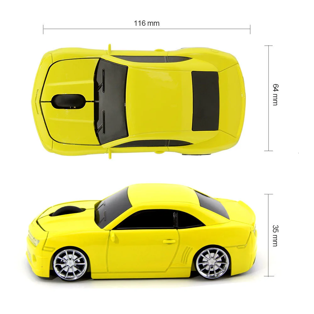 CHYI USB Беспроводная оптическая мышь для геймера 3D классная Спортивная Автомобильная мышь Sem Fio 16000PDI компьютерные мыши с ковриком для Мыши для ПК и ноутбука