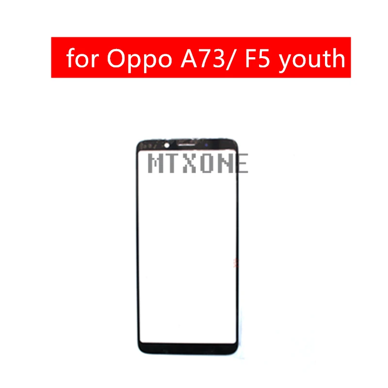 Стеклянная панель для Oppo A73/ F5 youth с сенсорным экраном Сенсорная передняя внешняя
