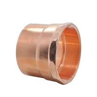 14 38 12 34 1 4 bsp female to end feed cup connector copper adater plumbing fitting coupler for air condition