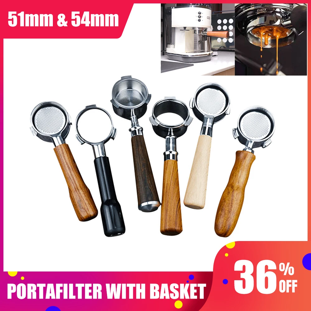 Кофейные инструменты из нержавеющей стали бездонная кофемашина ручка эспрессо