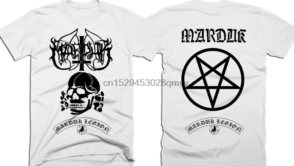 

Marduk Legion Victoria Frontschwein Panzer Division Skull Exclusive White Tshirt