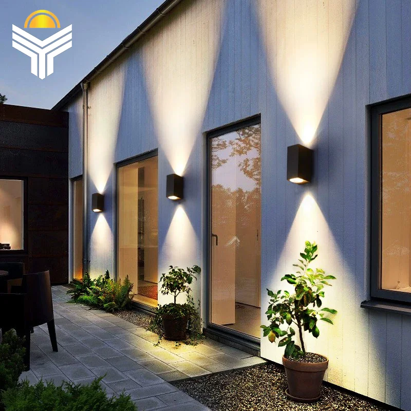 Outdoor Porch Garden Deco Indoor Bedroom Living Room Decoration LED Wall Lamp Applique Pared Murale Arandela Waterproof 220v
