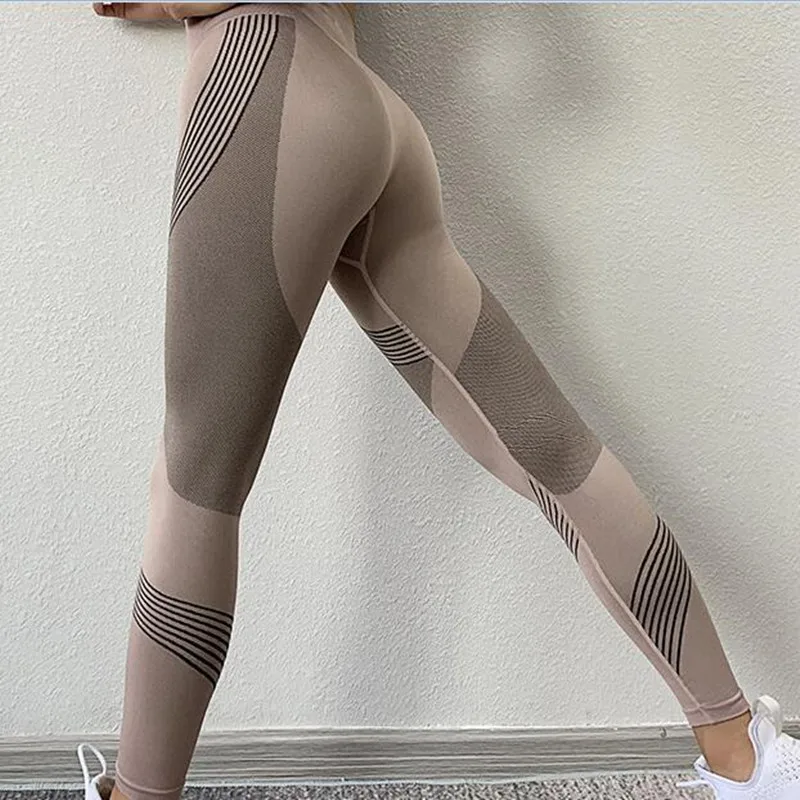 Женские леггинсы с высокой талией эффектом пуш-ап | Женская одежда
