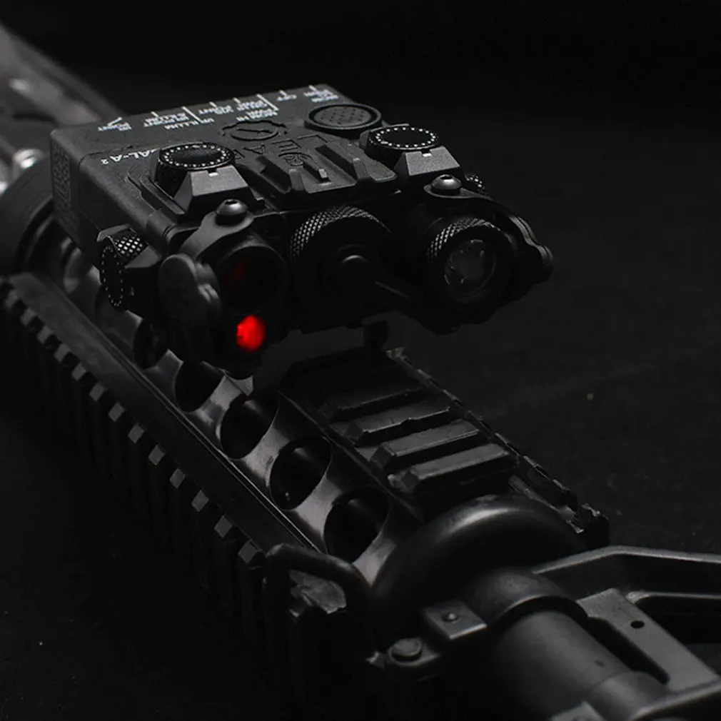 

Green & Red Aim Laser DBAL-A2/PEQ-15 Red Laser IR Laser Indicator Metal Small Laser Sights For Hunting Rifles Airsoft Tactical
