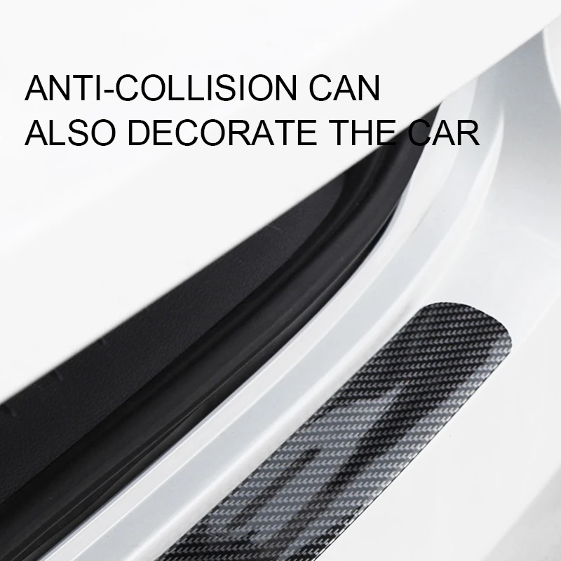 Tancredy карбоновая мягкая черная прокладка бампера волокнистый слой резины защита
