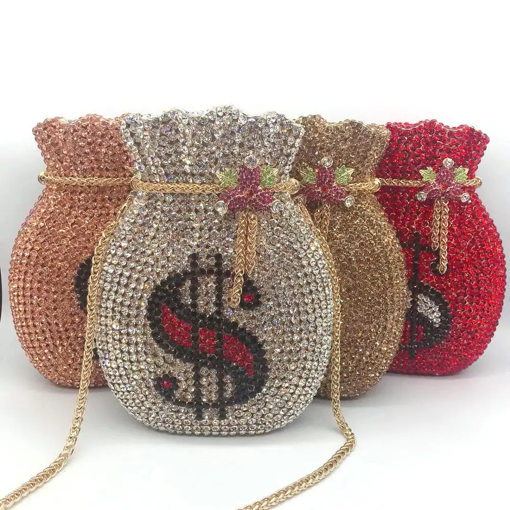 

Bag For Women New Style Purse Bag of Cash Bags Women Crystal Clutch Evening Purses and Handbags Party Dinner Evening Bag