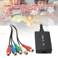 hdmi compatible to ypbpr ps2 n64 converter tv video dvd player cable for ps4ps5 original xbox xbox 360 adapter accessories