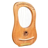 zani lyre harpgreek violin10 string lyra harp with carry bag tuning wrench for kidsbeginnermusic lovers adultetc