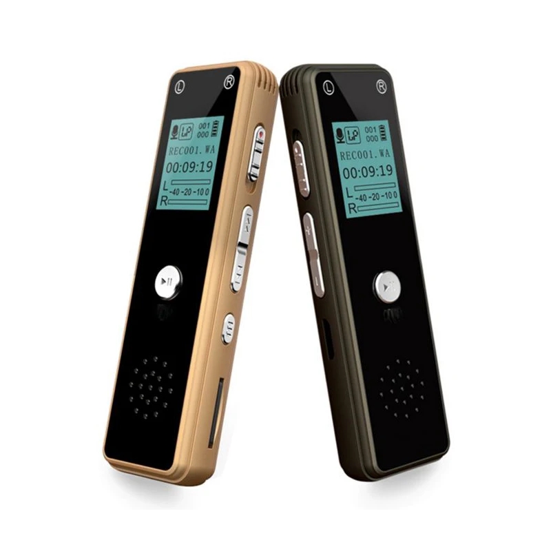 Многофункциональный портативный Перезаряжаемый диктофон с голосовой