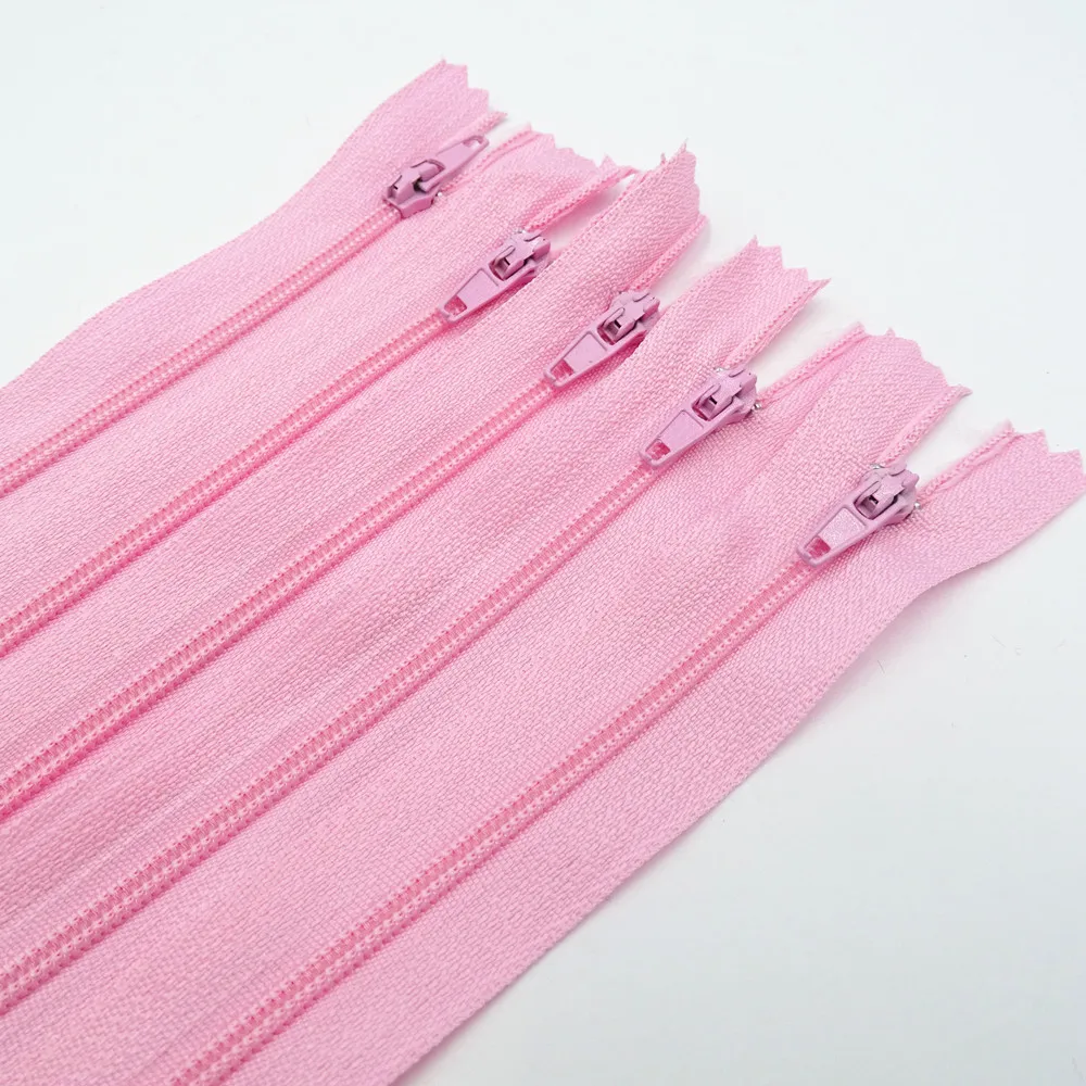 

20Pcs 3# (12-24 Inches) 30-60CM Closed Nylon Coil Zipper Used for Luggage And Clothing