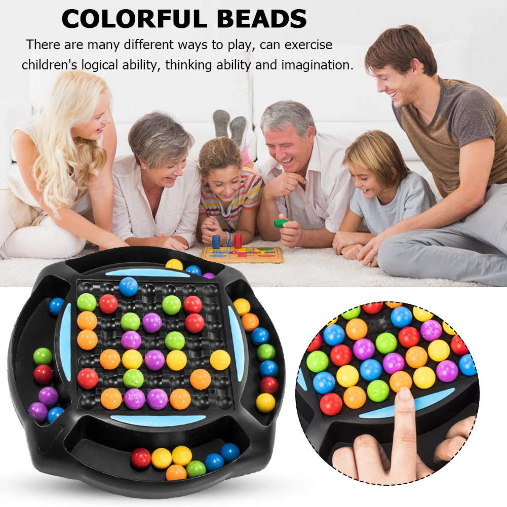 

Rainbow Ball Matching Toys Colorful Training Board Elimination Game Childhood Parent Child Interactive Party Game Gift