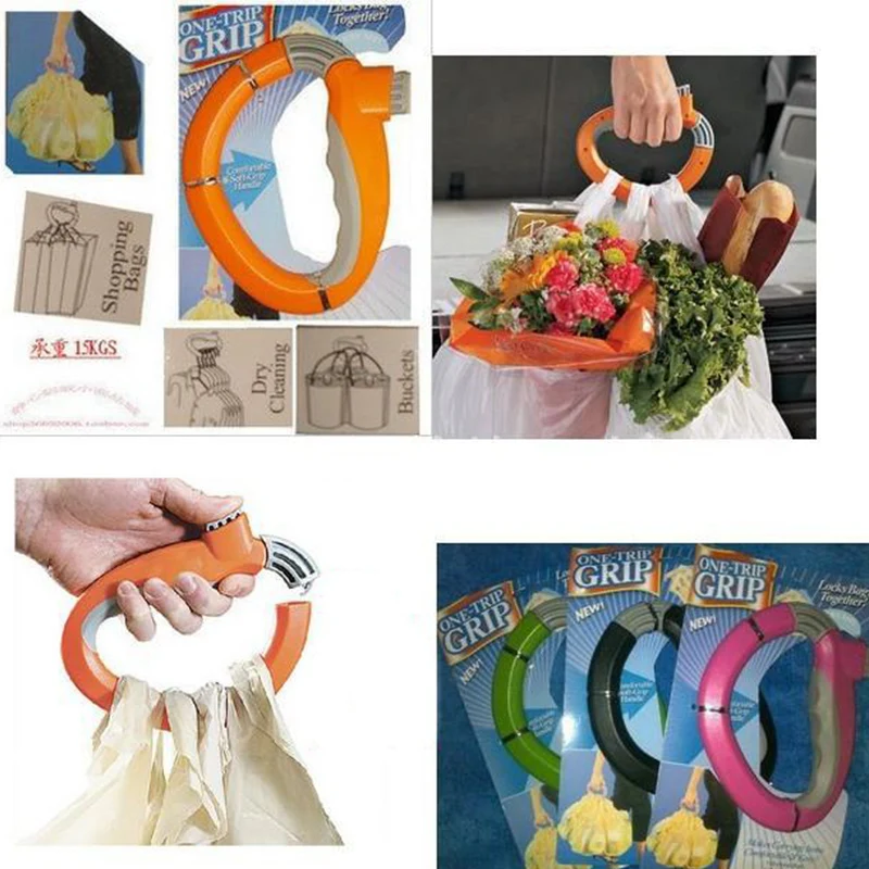 Удобные крючки для похода в магазин сумка продуктов держатель ручек инструмент
