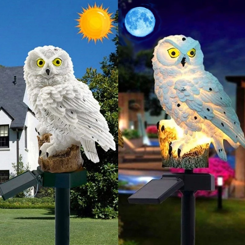 

LED Solar Lawn Paddock Owl Led Solar Garden Light Waterproof Light Garden Light Unique Christmas Lights Outdoor Solar Lamp