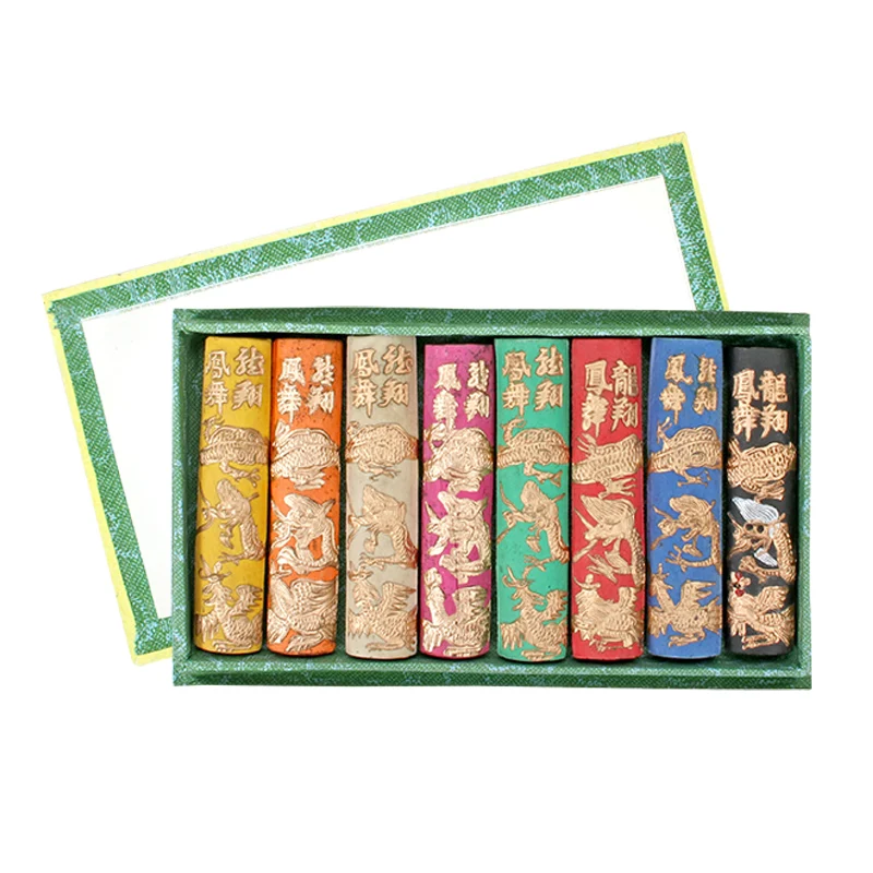 8 шт./компл. цветная чернильная краска китайские чернила традиционные Твердые