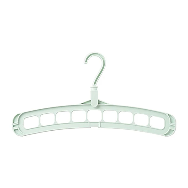 Green F PP Multifunctional Clothing Hangers Organizer Wardrobe Storage Cabinet Home Clothes Storage Organization Accessories supplies - Цвет: Green F