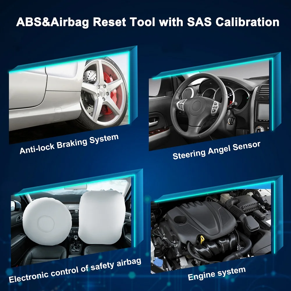 Foxwell NT630 Plus OBD2 ABS Автомобильный сканер SRS подушка безопасности сброс данных