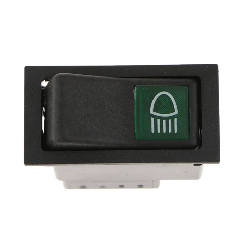 MagiDeal 2Pin Car Truck Motorcycle Headlight Switch Button On Off Control