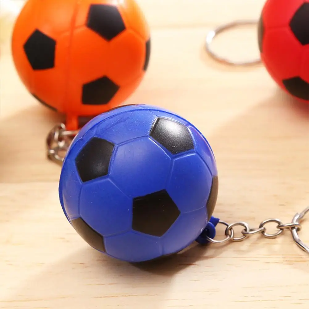 

Football Keychain Sports Collection Personalized Circular Colorful Keychain