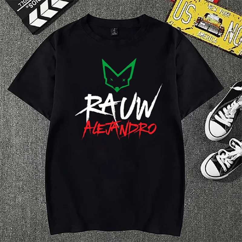 

2021 Summer Fashion Rauw Alejandro - Todo De Ti Singer Print T Shirt Short Sleeve Round Neck Tee Shirt