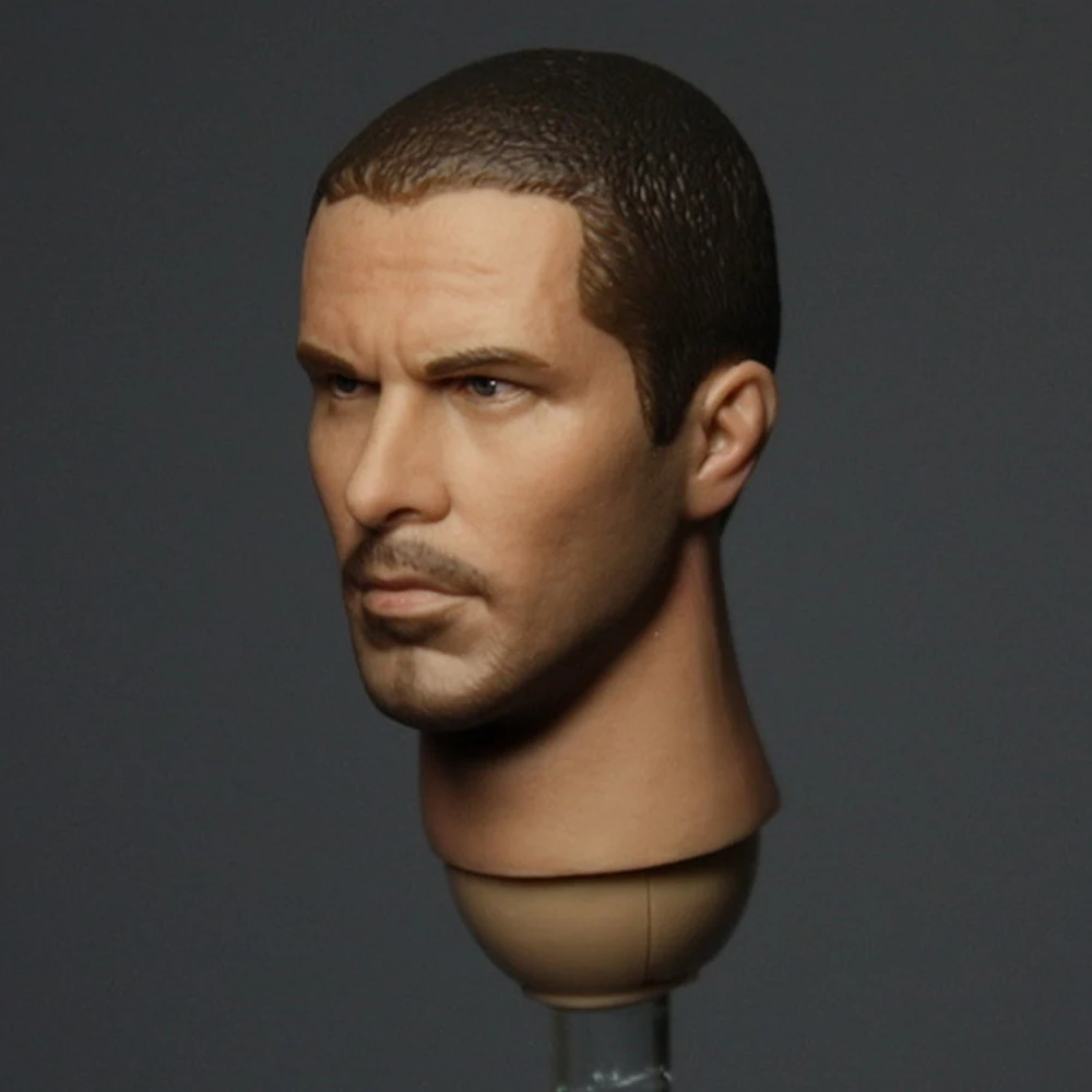 1/6 мужской солдат Коннор голова скульптура Кристиан Бейл плоская модель для 12