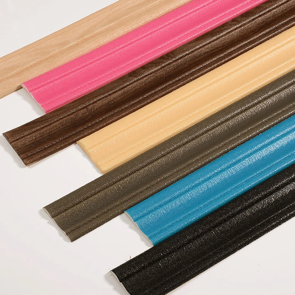 Водостойкая настенная 3d наклейка верхняя угловая линия полоса для краев талии