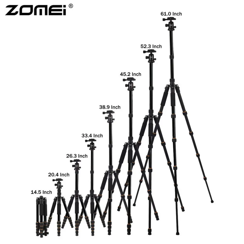 Zomei Canon штатив для камеры монопод с шаровой головкой 360 градусов легкий