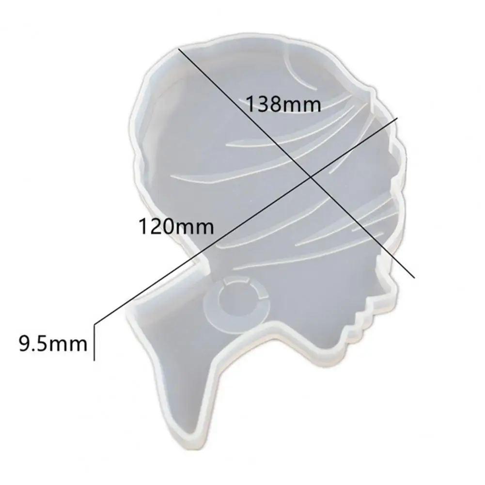 

Coaster Mold DIY Eco-friendly Beautiful Creative Durable Tea Mat Mold for Table