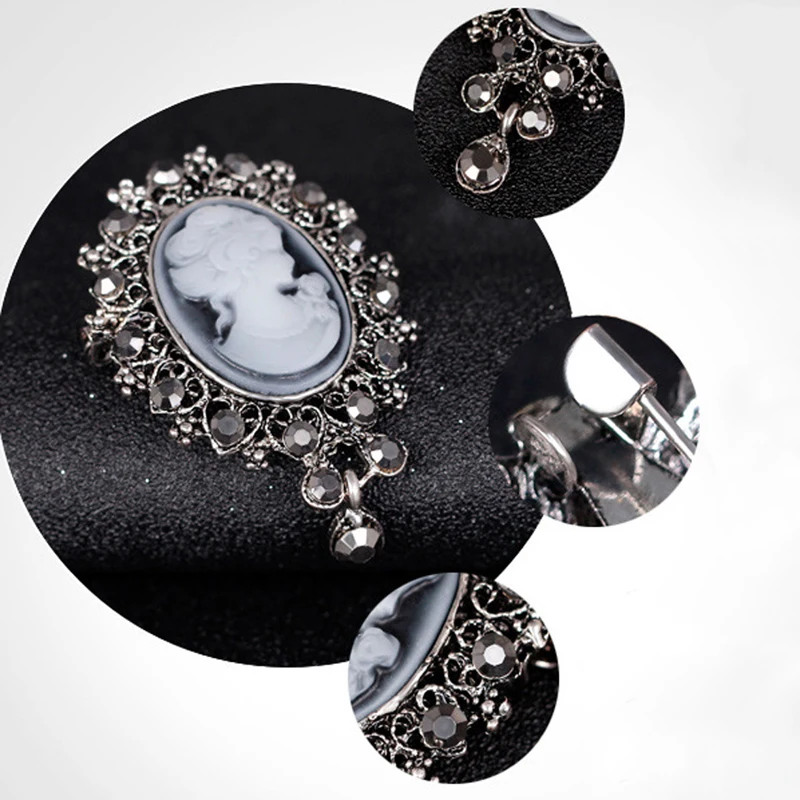 Женская Брошь-подвеска в викторианском стиле | Украшения и аксессуары