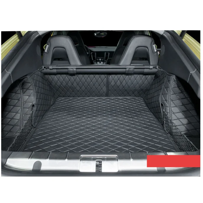 

2017 leather car cargo liner cover for porsche panamera 2010-2020 2019 2018 2017 2016 2015 2014 2013 2012 trunk mat 970 971