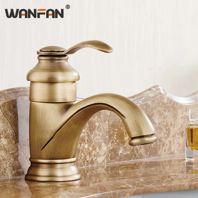 Ванная комната античный кран для раковины винтажный кухонный декоративные