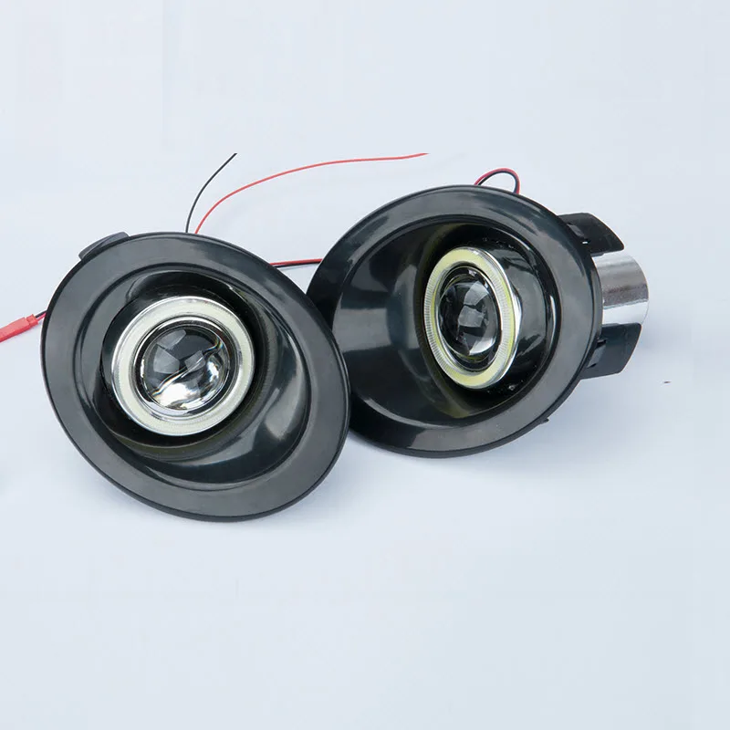 EEMRKE Car Styling Led Angel Eyes DRL Daytime Running Light Fog Lights For Land Rover Freelander 2 LR2 2007 2008 2009 2010 | Автомобили и