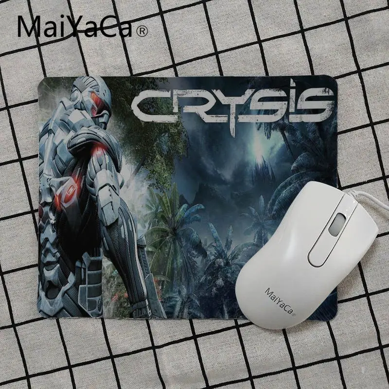 MaiYaCa crysis прочный резиновый коврик для мыши лидер продаж большая акция Россия