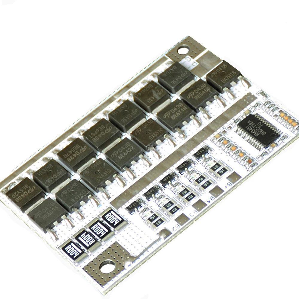 BMS 4S 16 8 V 100A 18650 литий ионный Литий полимерный LiMnO плата защиты батареи схема