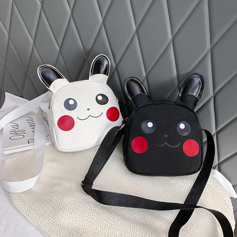 Сумка через плечо с изображением покемона Пикачу для женщин-подростков |