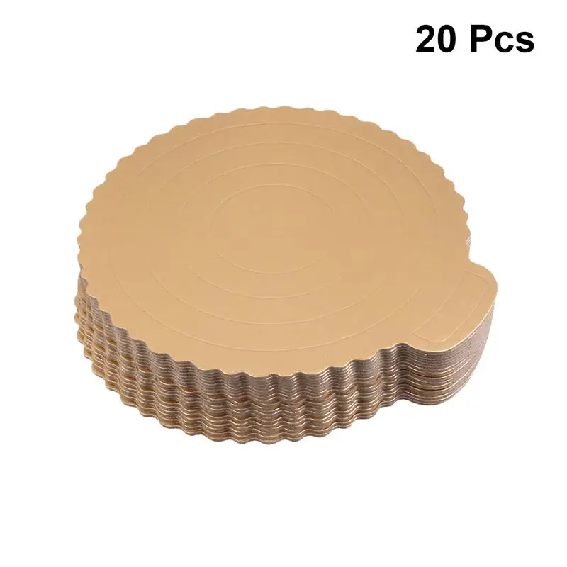 20 шт. доска для торта практичная круглая основа форма десертная принадлежности