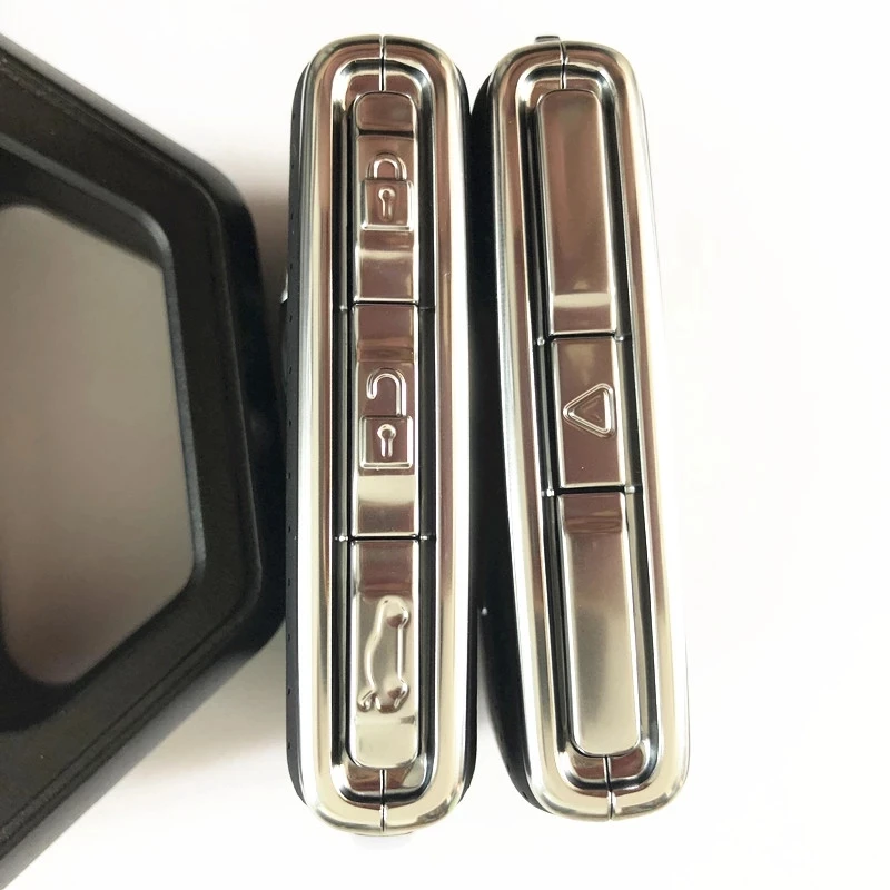 Оригинальный черный смарт-ключ KEYECU OEM 4 кнопки 434 МГц чип H для VOLVO S90 V60 V90 XC60 XC90 FCCID :