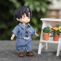 obitsu11 clothes pants bjd doll clothes fashion overalls coverall jeans for ob11 mollygsc 1 12bjd clothes doll accessories