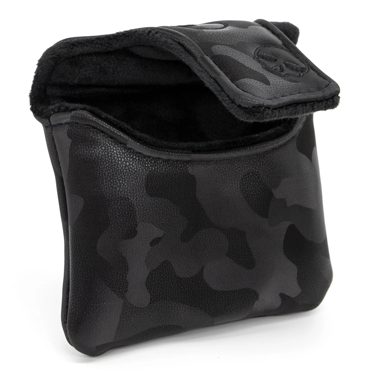 Флюоресцентная Крышка для клюшки клюшек с магнитной застежкой черного цвета |