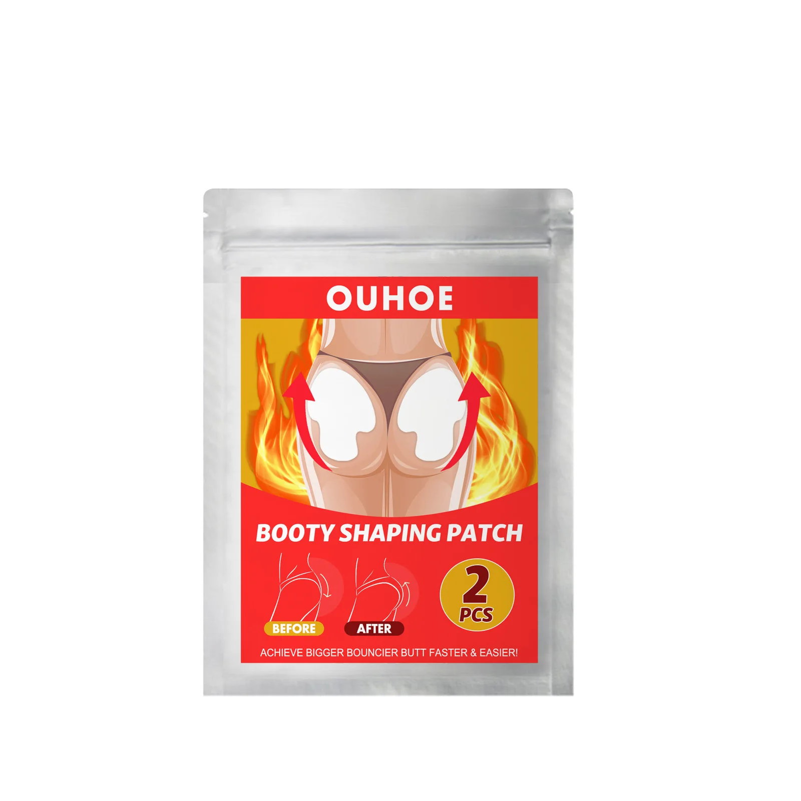 

2/4pcs Butt-lift Shaping Patch Moisturizing Gentle Plant Extracts Buttock Lifting Patch Enhancement Sexy Hip Buttock Skin Care