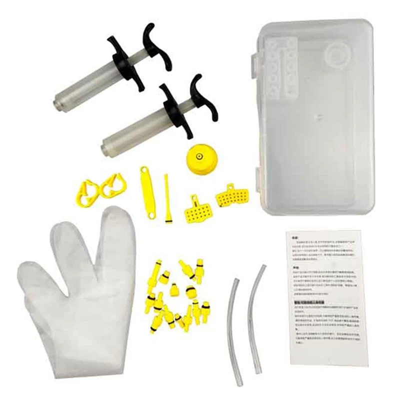 

Bike Hydraulic Disc Brake Bleed Kit for SHIMAN Tektro MAGURA Oiling Tool MTB Road Bike Brake Repair Tools Bicicleta