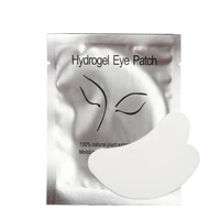 100 pairs grafting eyelash pad gel patch hydrogel eye patch under eye paper sticker fox wraps eyelash extension makeup tools