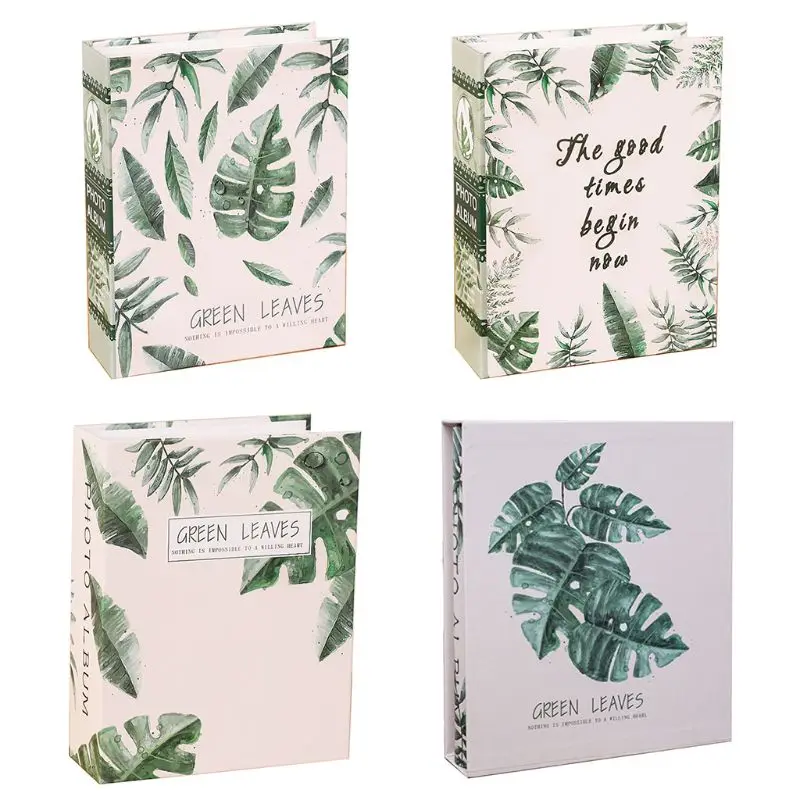 4D большой 6 дюймов Фотоальбом 100 листов скрапбукинговая бумага для детей семья