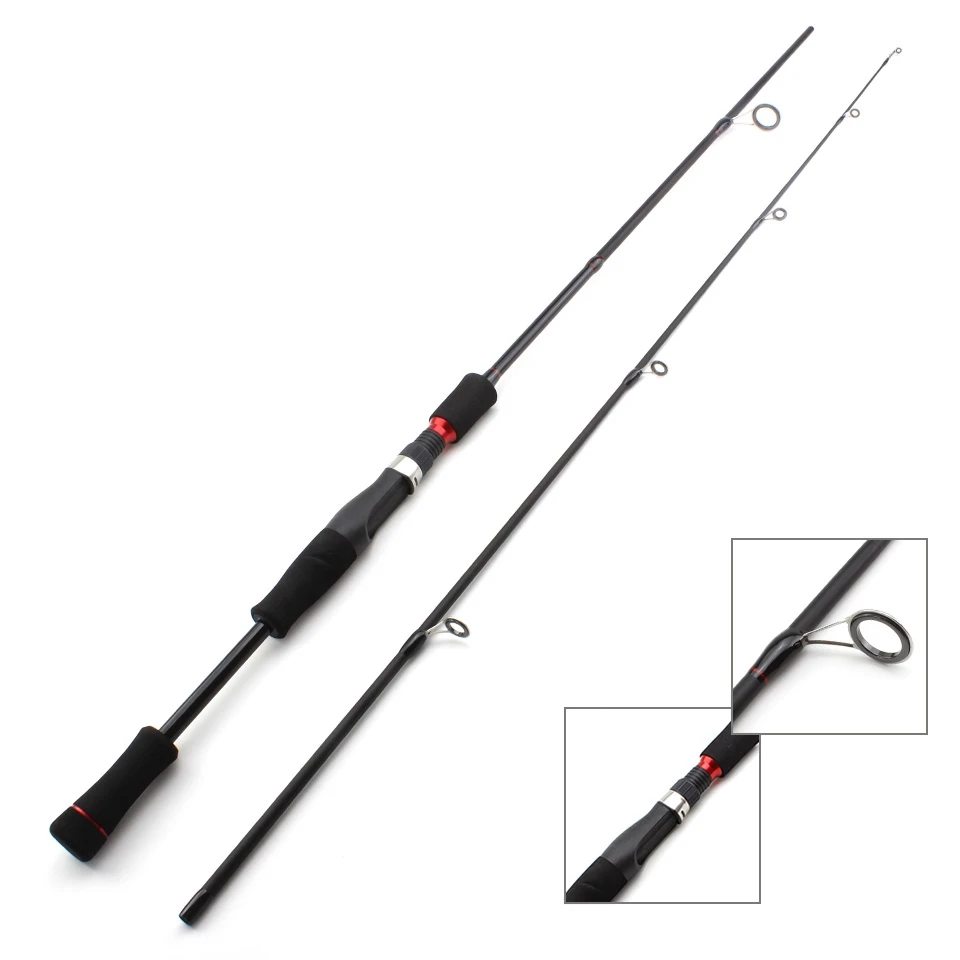 Низкая цена 1 8 м Приманка Удочка карбоновое спиннинговое Литье удочка Мощность