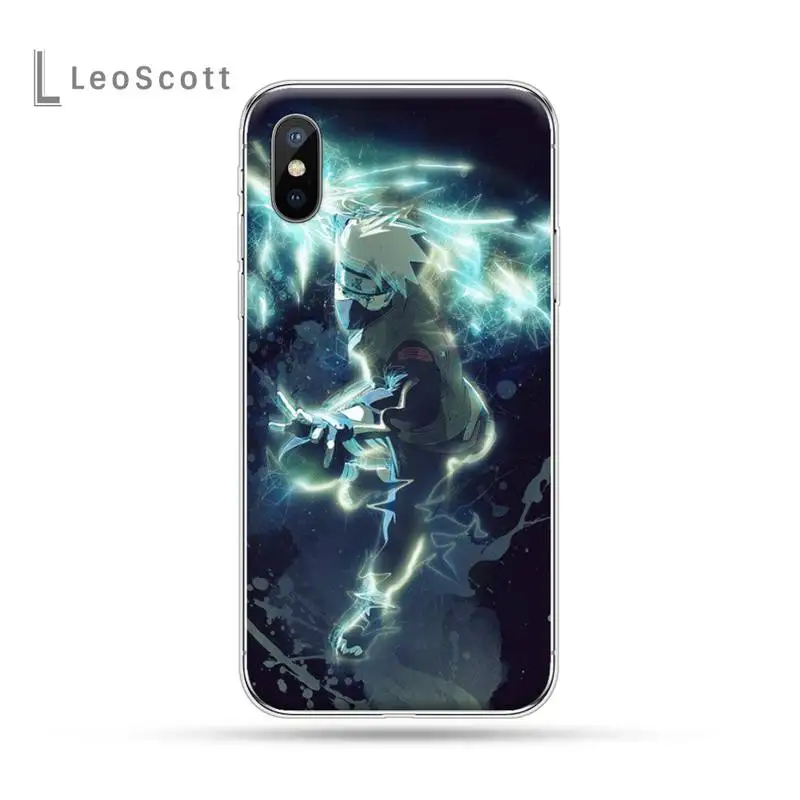 

Kakashi Naruto Anime high quality Phone Case for iPhone 11 12 pro XS MAX 8 7 6 6S Plus X 5S SE 2020 XR