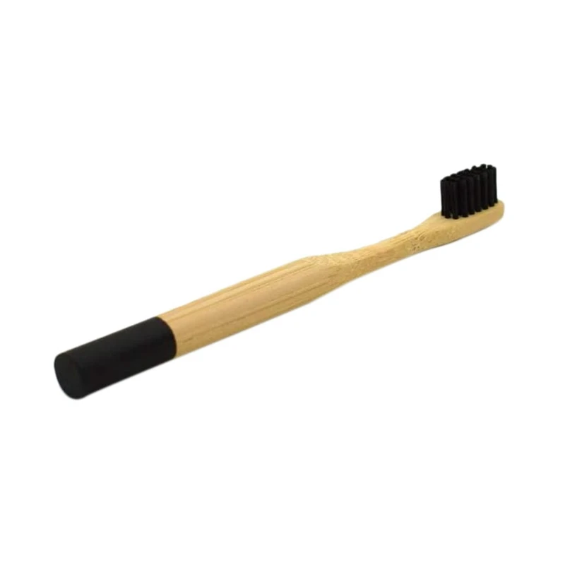 

4 Pack Bamboo Toothbrush Natural Bamboo Charcoal Soft Hair Children's Toothbrush Environmental Protection