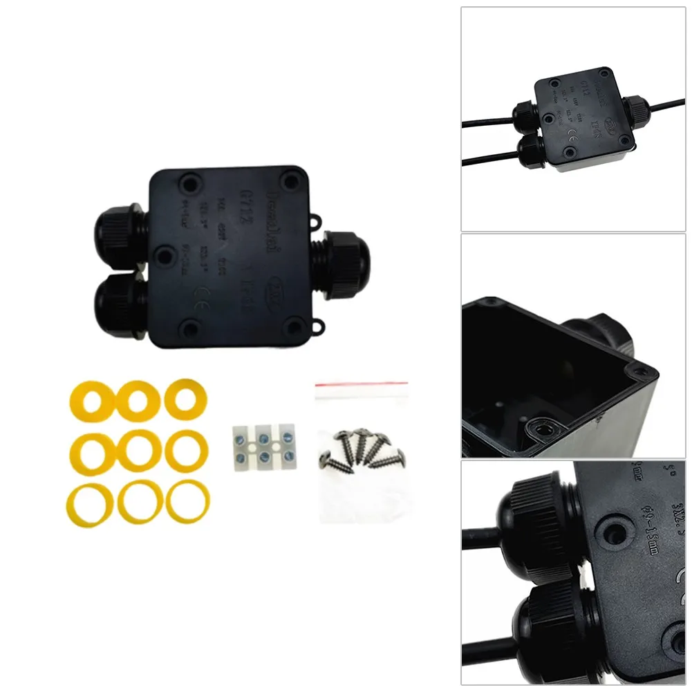 

1 шт. большая распределительная коробка 4-9EE) 9T 2nlm/12T5ma 450V анти-IT черный/белый/прозрачный