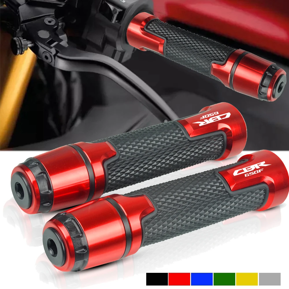 

Для Honda CBR650F CBR650F/CB650F 2014-2017 2015 2016 мотоциклетные ручки противоскользящие самокаты ручки концы ручки бар ручной Руль